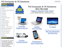 Tablet Screenshot of fcisolutions.com